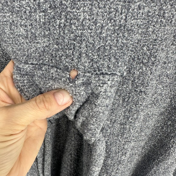 Barefoot Dreams Robe size small gray pockets tie cozy casual - Picture 5 of 10